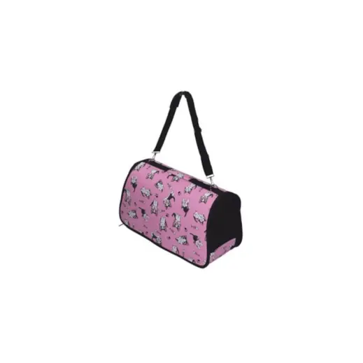 Cat Carrier Bag Small Pink Display
